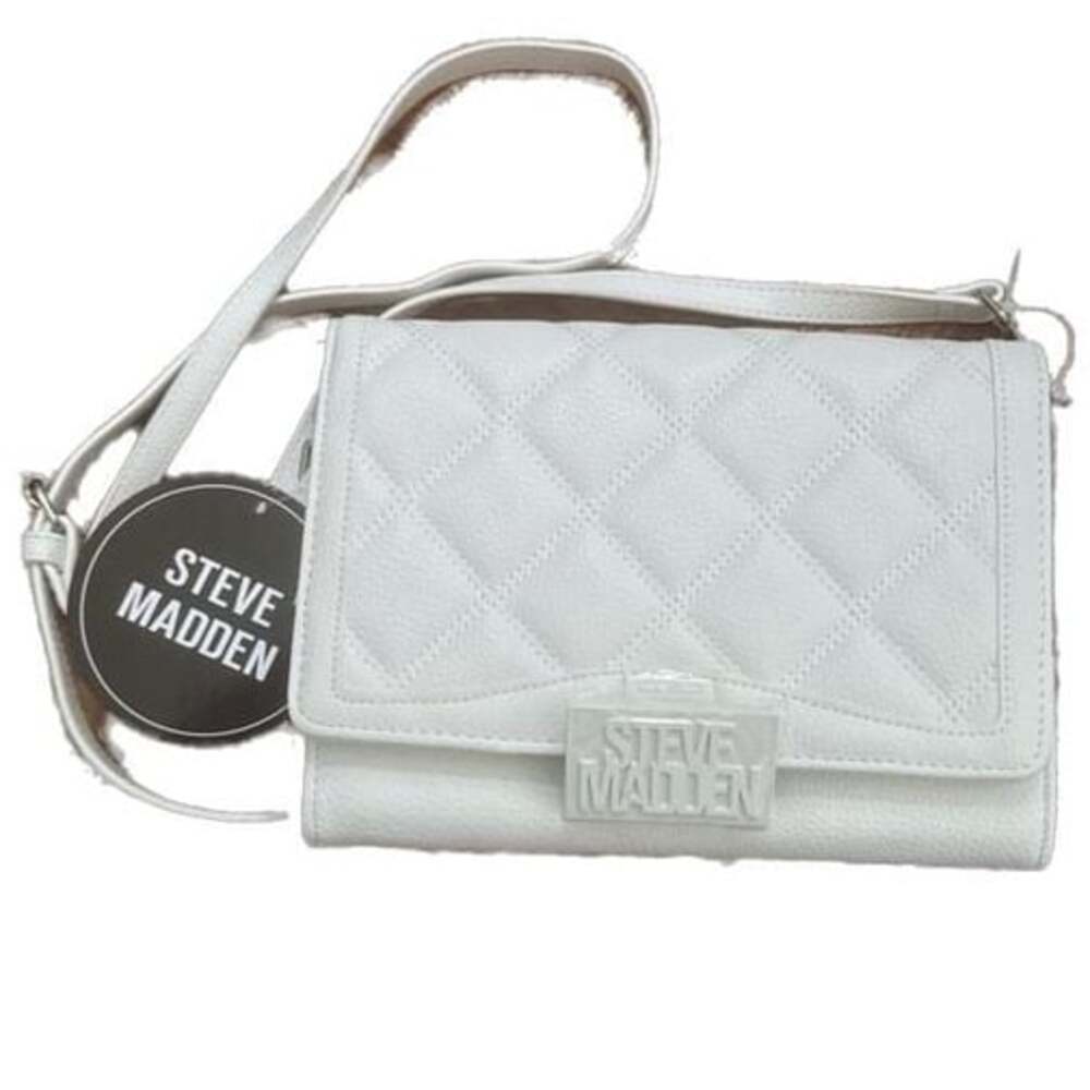 Steve Madden White Crossbody Bag Belom